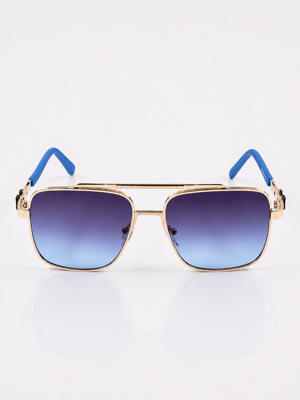 Cartier – 5036 - 52 – Golden Blue – Metal - Sunglasses – Unisex