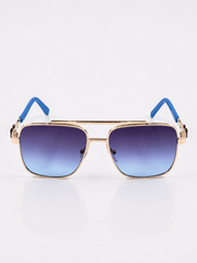 Cartier – 5036 - 52 – Golden Blue – Metal - Sunglasses – Unisex