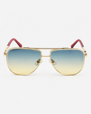 Gucci – 23394 - 61 – Golden Multi – Metal - Sunglasses – Unisex