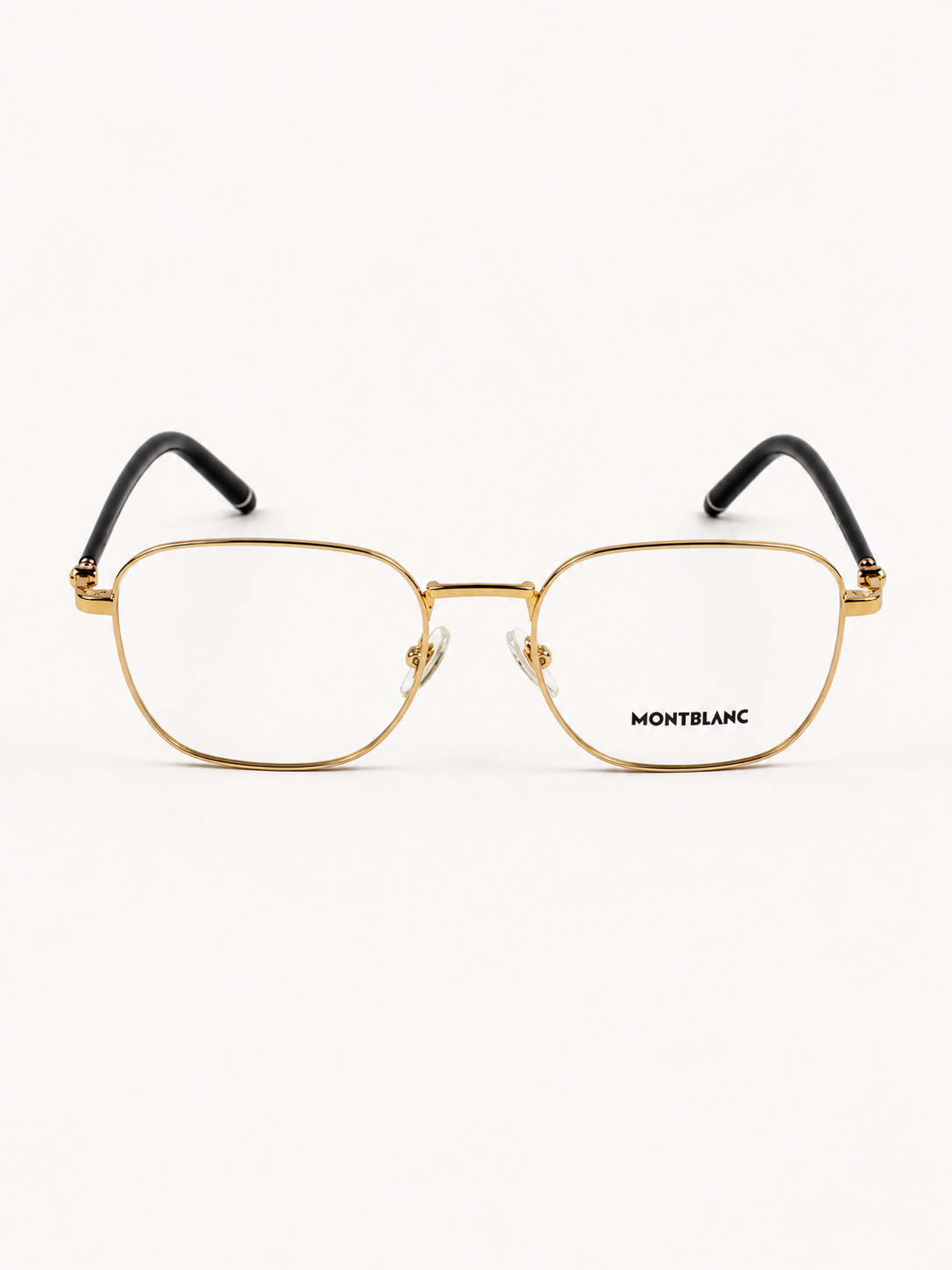 Mont Blanc – 0369 - 52 – Golden Black – Acetate - Metal - Optics – Unisex - Premium
