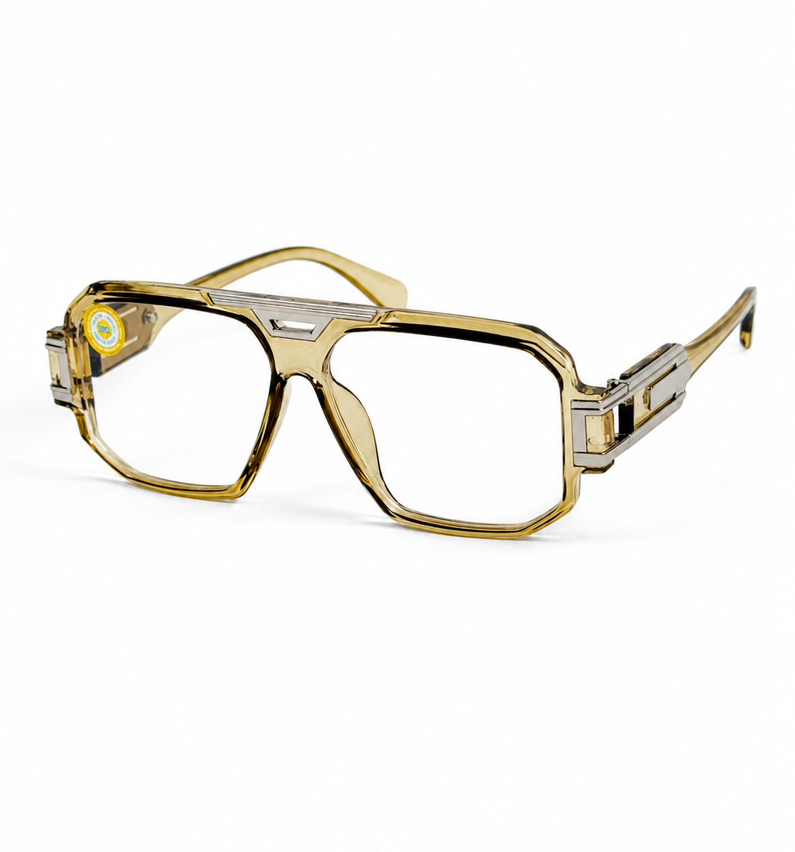 Cazal – 8809 - 63 – Mustard – Metal - Acetate - Metal - Optics – Unisex