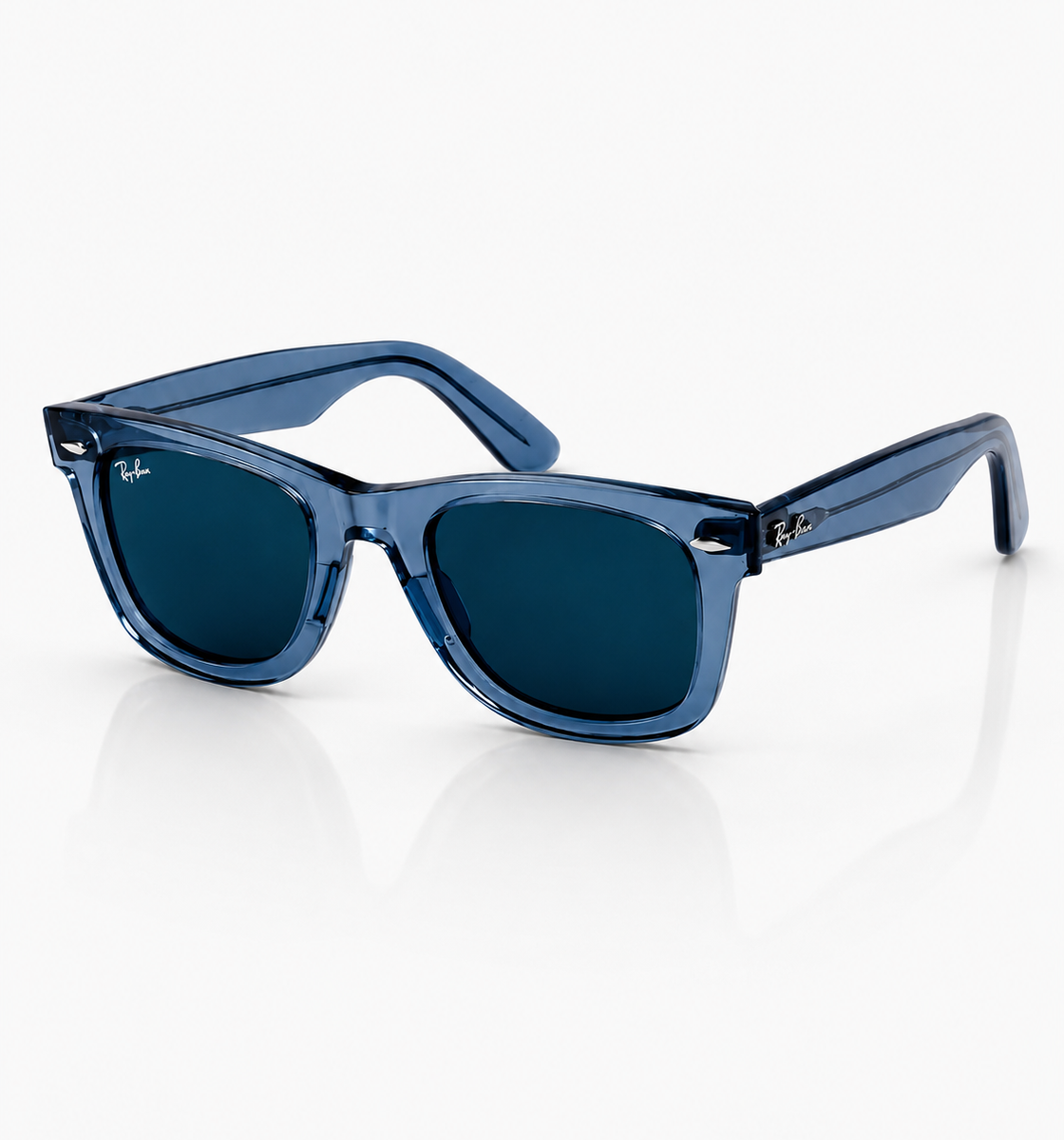 RayBan – 2140 – 50 – Blue Black – Acetate- Sunglasses – Unisex - Premium