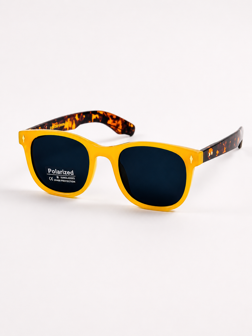 Moscot – 6801 - 50 – Tortoise Yellow – Acetate - Sunglasses – Unisex - Polarized