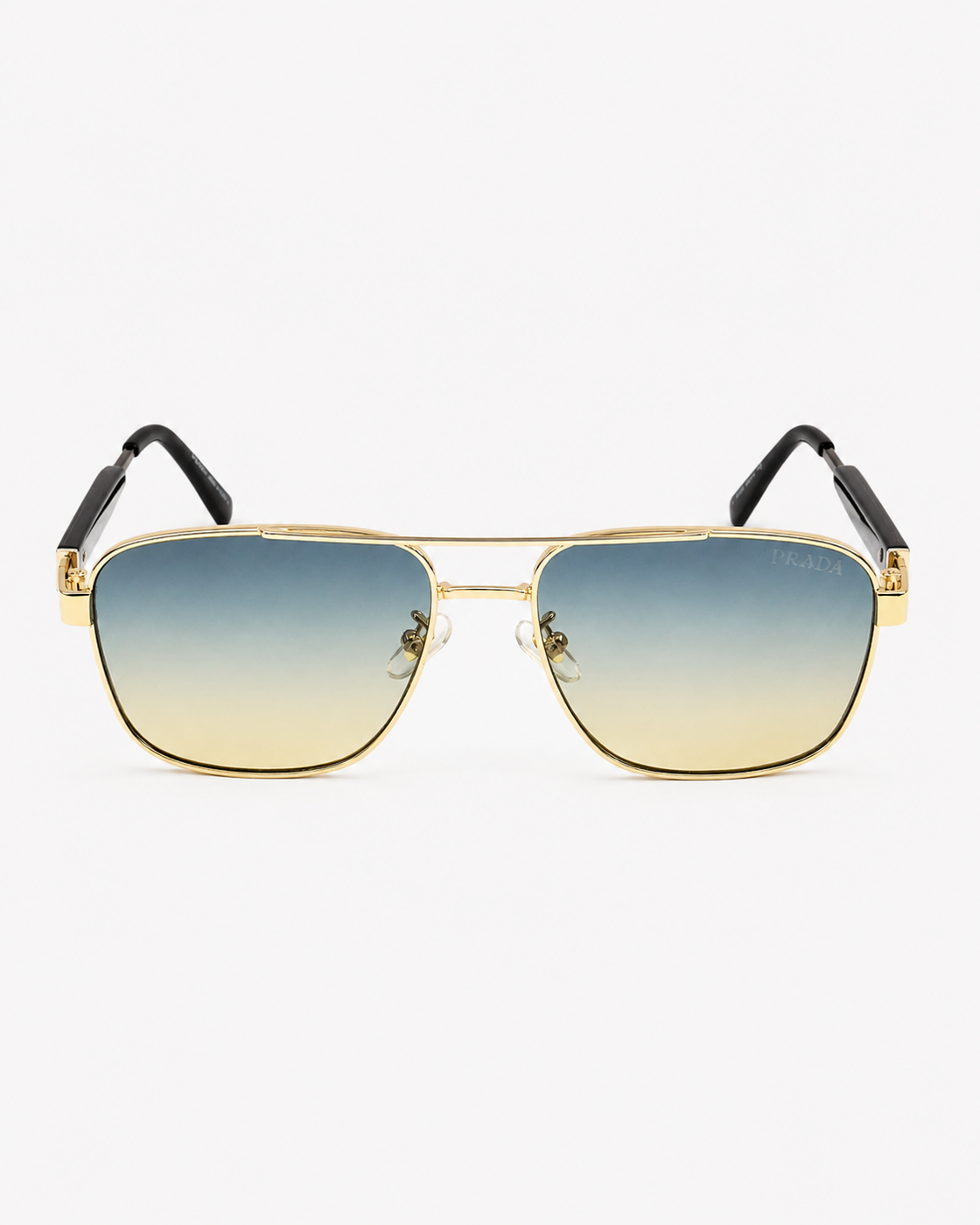 Prada – 22081 - 60 – Golden Multi – Metal - Sunglasses – Unisex