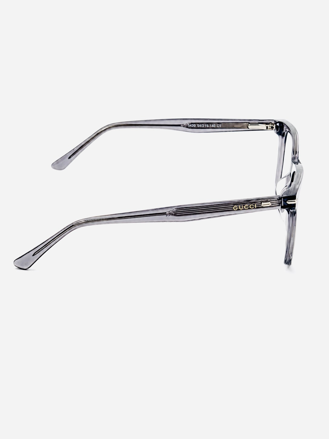 Gucci – 5829 - 52 – Grey – Acetate - Optics – Unisex - Premium