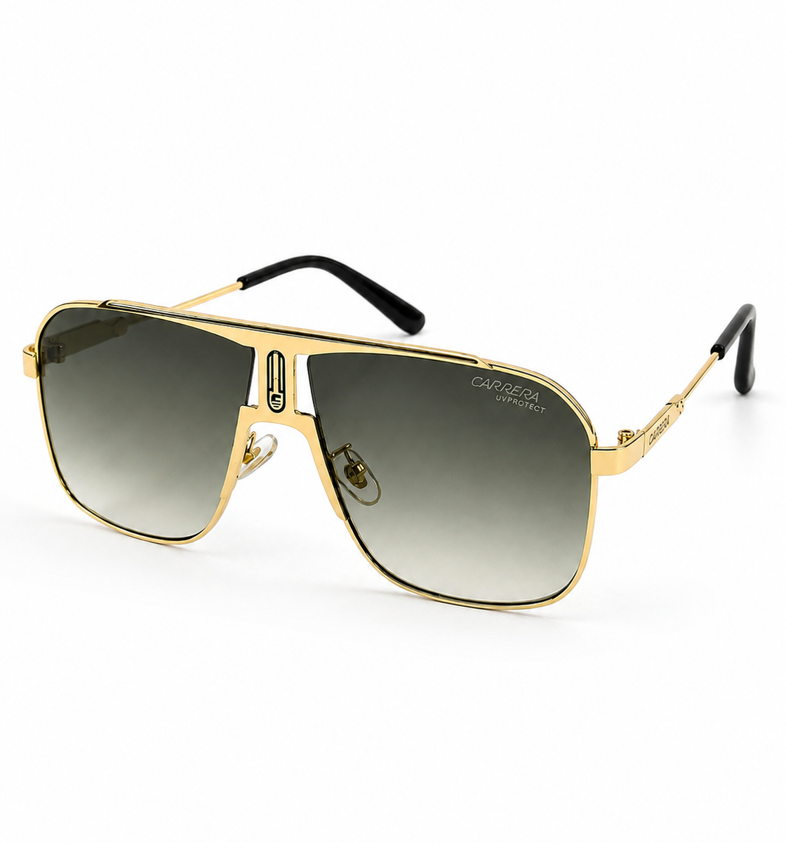 Carrera – 10420 - 64 – Golden Green – Metal - Sunglasses – Unisex