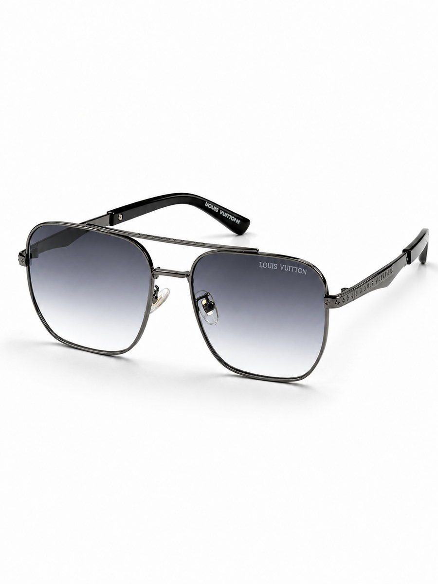 Louis Vuitton – 22289 – 56 – Grey Gradient – Metal – Sunglasses – Unisex