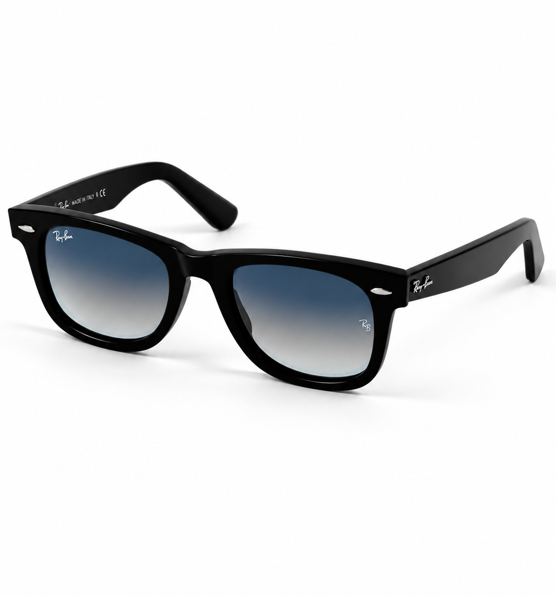 RayBan – 2140 – 50 – Black Blue Gradient – Acetate- Sunglasses – Unisex - Premium
