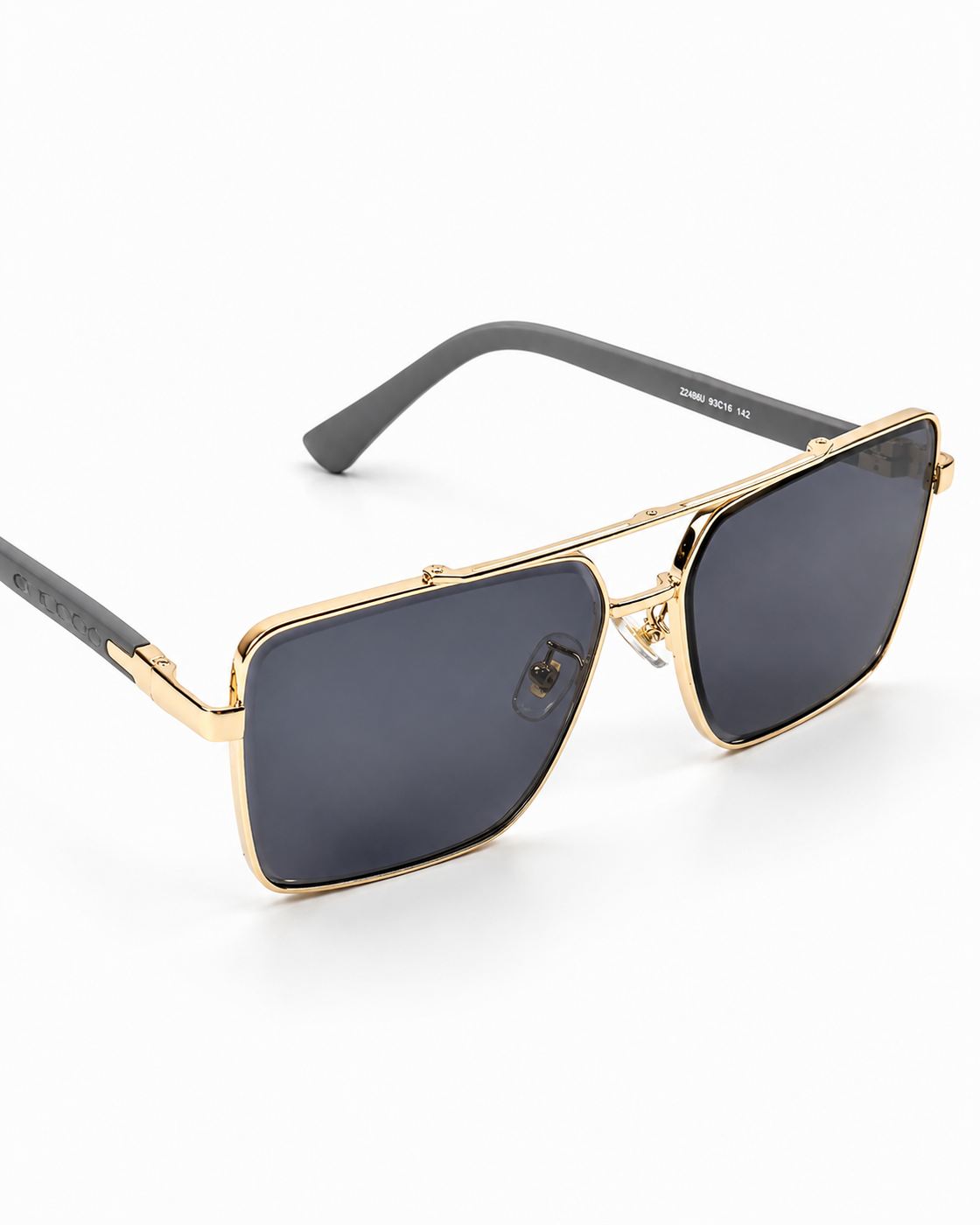 Louis Vuitton – 23387 - 59 – Golden Black - Metal - Sunglasses – Unisex
