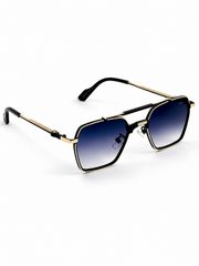 Cartier – 2742 - 55 – Golden Black Gradient – Metal - Sunglasses – Unisex