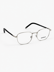 Mont Blanc – 0369 - 52 – Silver Black – Acetate - Metal - Optics – Unisex - Premium