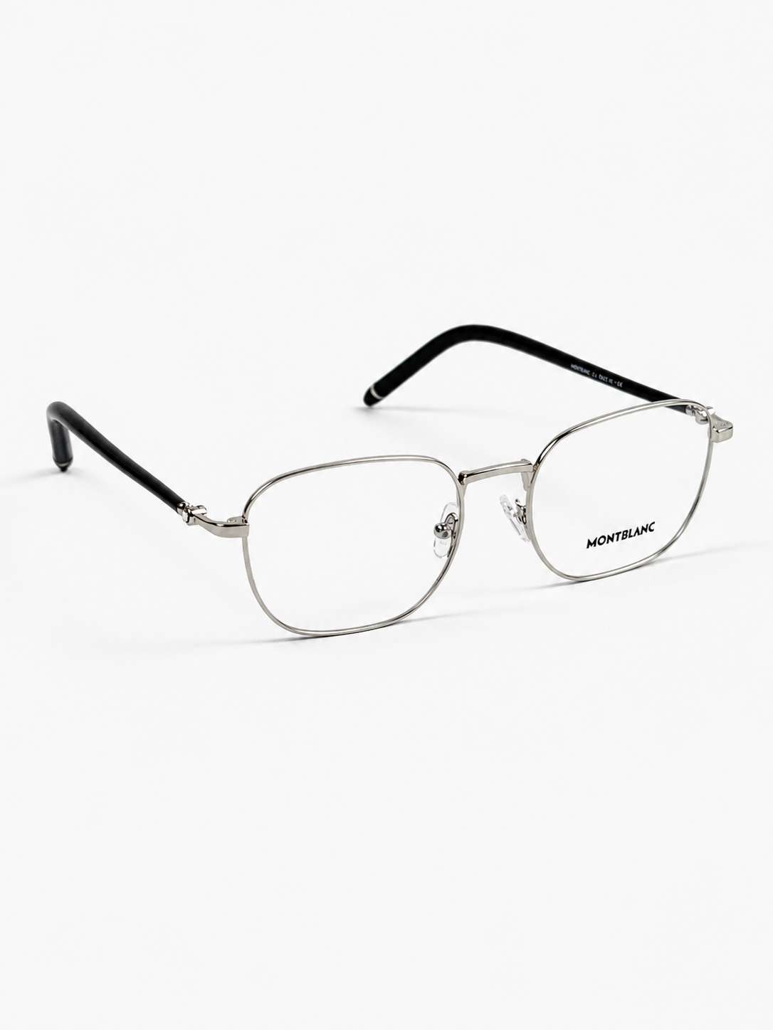 Mont Blanc – 0369 - 52 – Silver Black – Acetate - Metal - Optics – Unisex - Premium