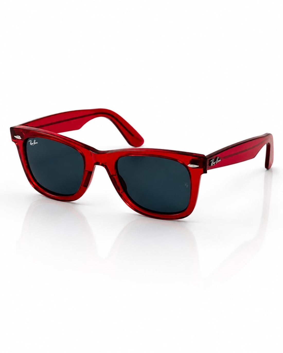 RayBan – 2140 – 50 – Red Black – Acetate- Sunglasses – Unisex - Premium