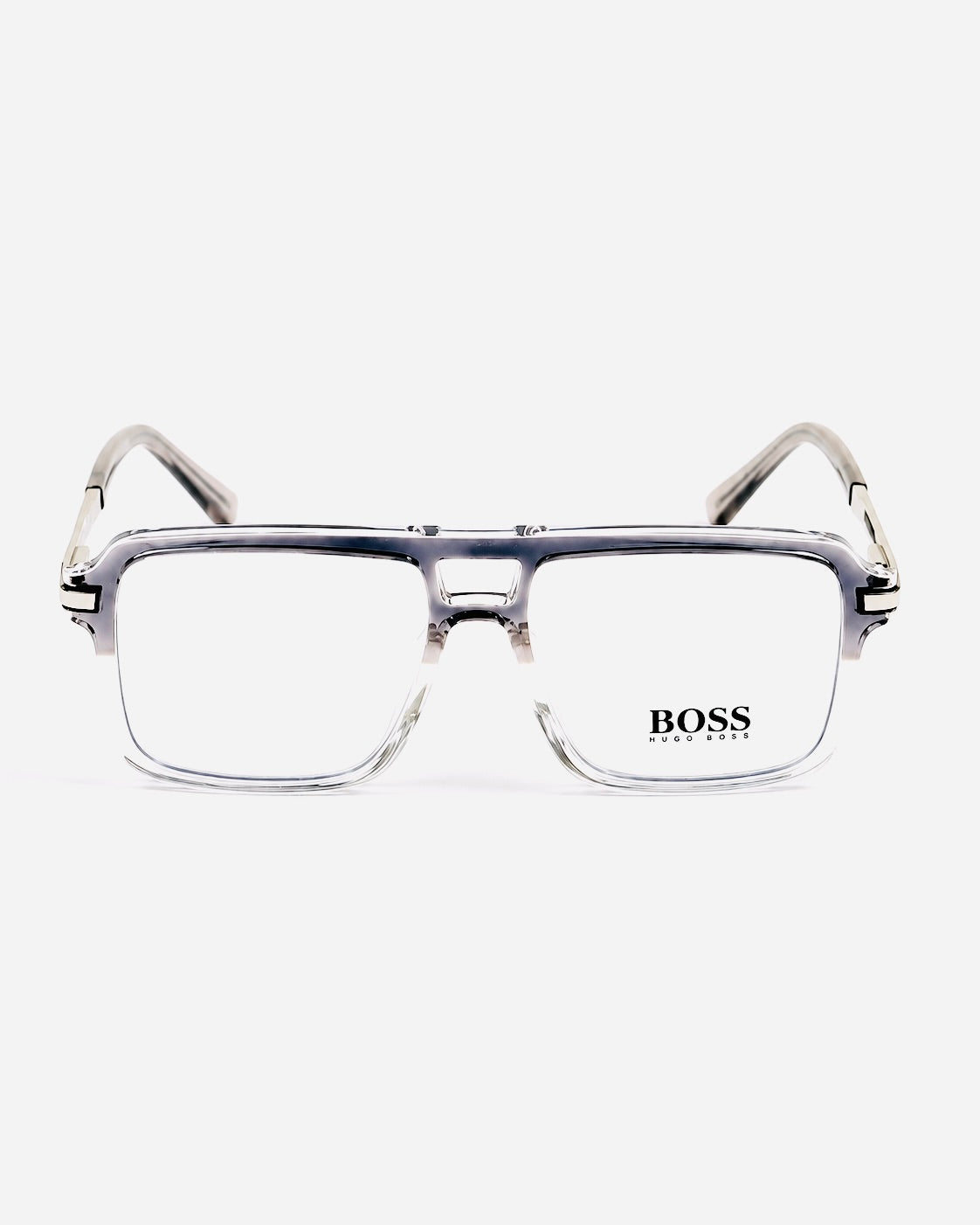 Boss – 60026 - 54 – Translucent Grey – Acetate - Metal - Optics – Unisex - Premium