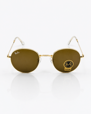Rayban – 3772 - 50 – Golden Brown – Metal - Sunglasses – Unisex