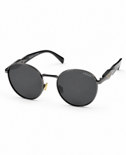 Prada – 56zs - 54 – Grey Black – Metal - Sunglasses – Unisex