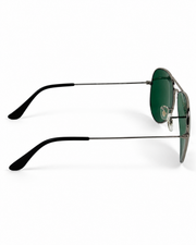 Rayban – 3026 – 62 – Silver Green – Metal – Sunglasses – Unisex - Premium