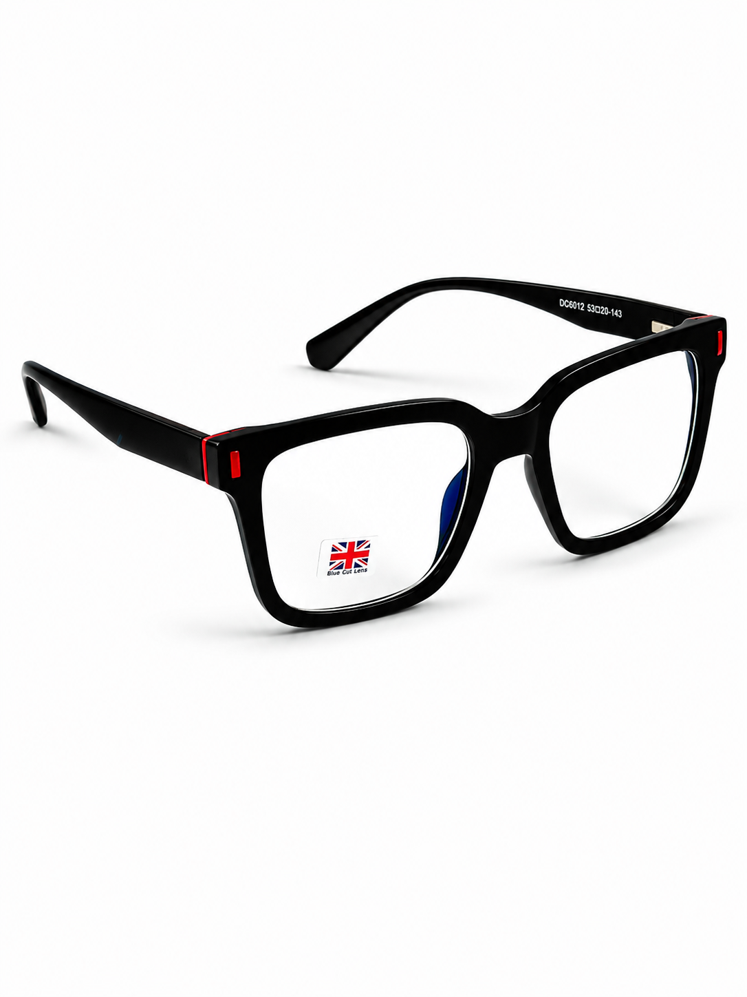 Moscot – 6012 - 53 – Black Red – Acetate - Optics – Unisex