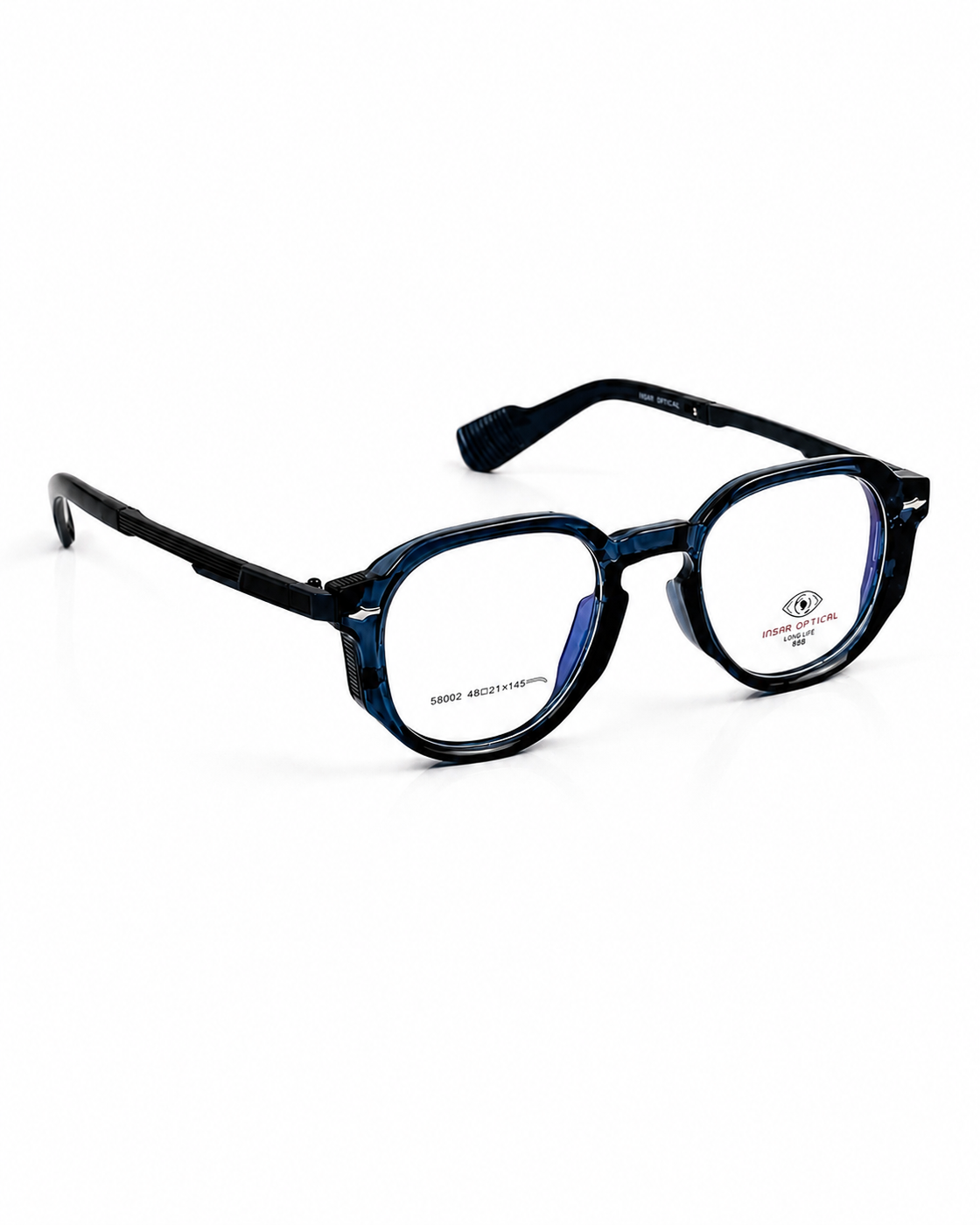 Moscot – 58002 - 48 – Blue – Metal - Acetate - Optics – Unisex