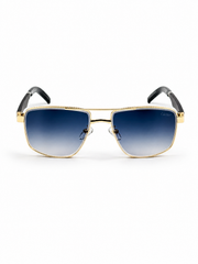 Cartier – 2648 - 49 – Golden Black Gradient – Metal - Sunglasses – Unisex
