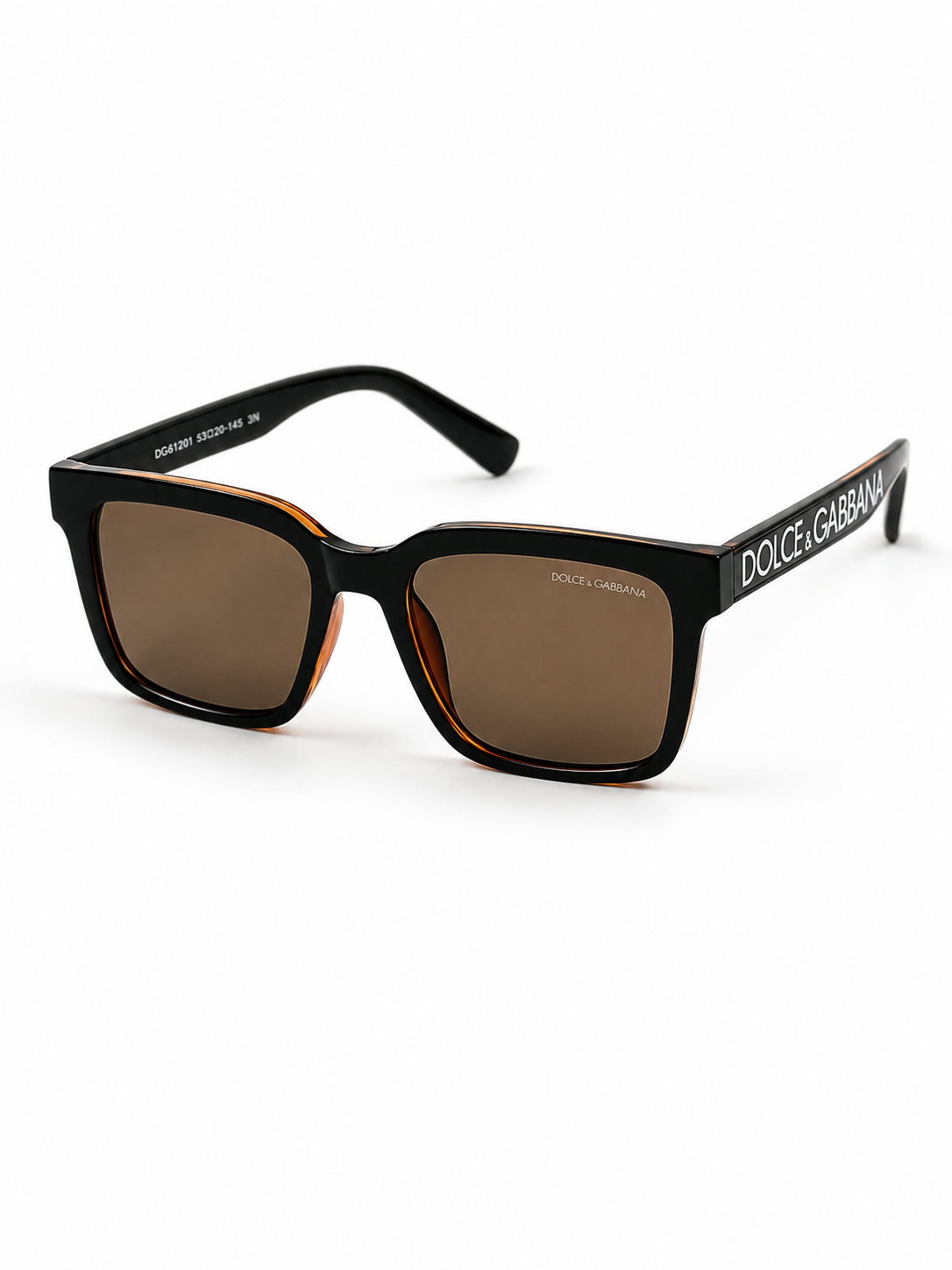 Dolce & Gabbana – 5101 - 53 – Brown – Acetate - Sunglasses – Unisex
