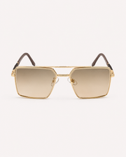 Prada – 23303 - 60 – Golden Brown Gradient – Metal - Sunglasses – Unisex