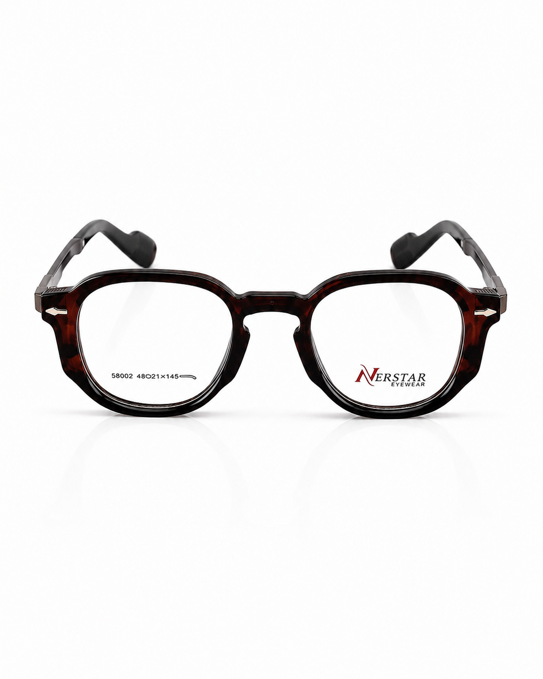 Moscot – 58002 - 48 – Brown  – Metal - Acetate - Optics – Unisex