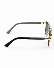 Louis Vuitton – 23387 - 59 – Golden Black - Metal - Sunglasses – Unisex