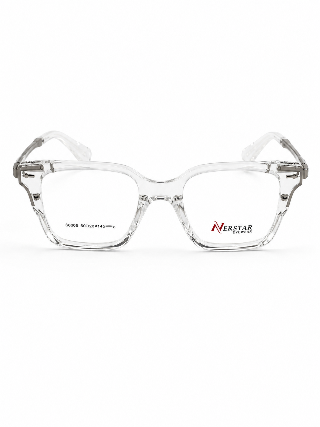Moscot – 58006 - 50 – Transparent – Acetate - Metal - Optics – Unisex