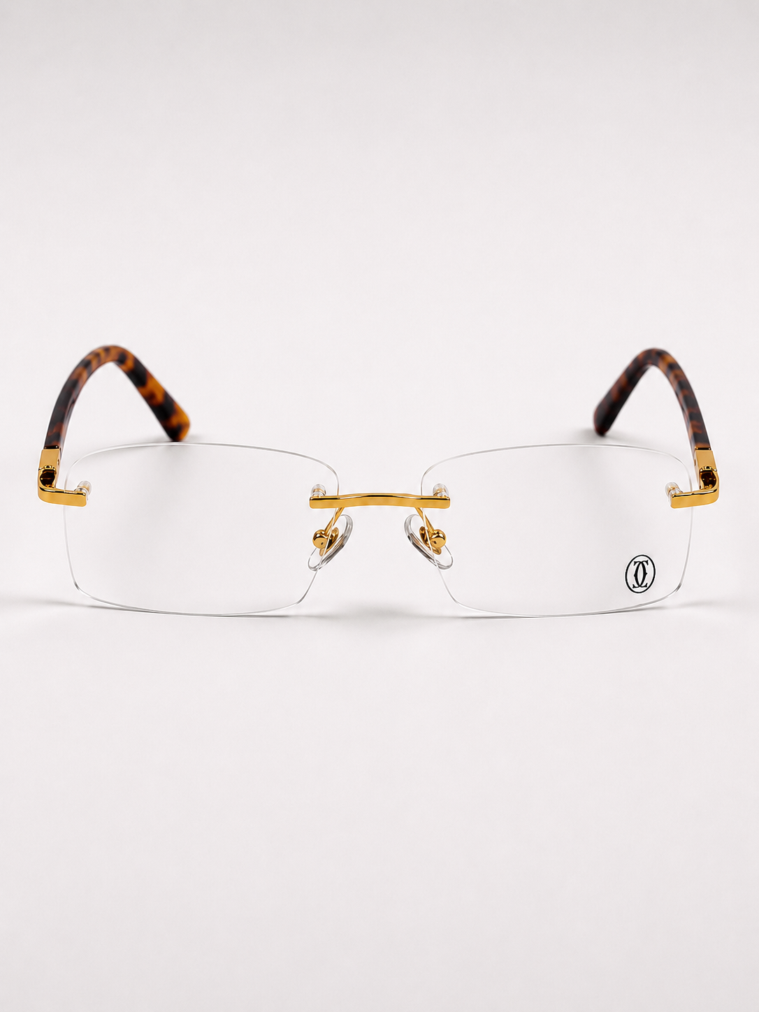 Cartier – 02870 - 55 – Tortoise – Rimless - Optics – Unisex - Premium