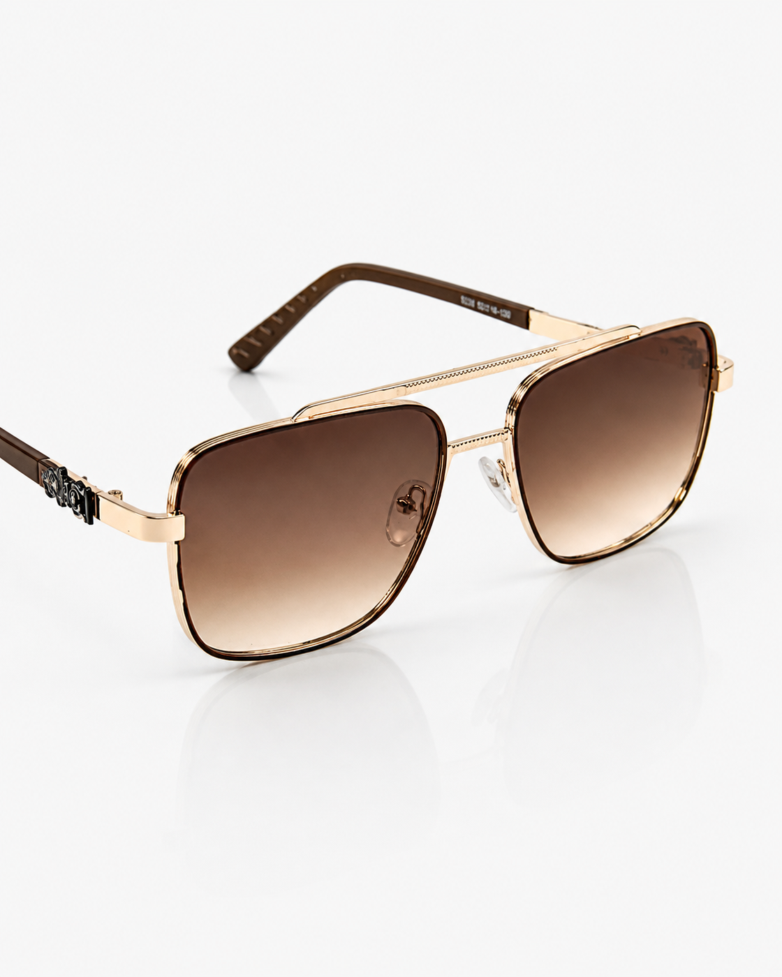 Cartier – 5036 - 52 – Golden Brown – Metal - Sunglasses – Unisex
