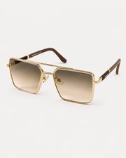Prada – 23303 - 60 – Golden Brown Gradient – Metal - Sunglasses – Unisex
