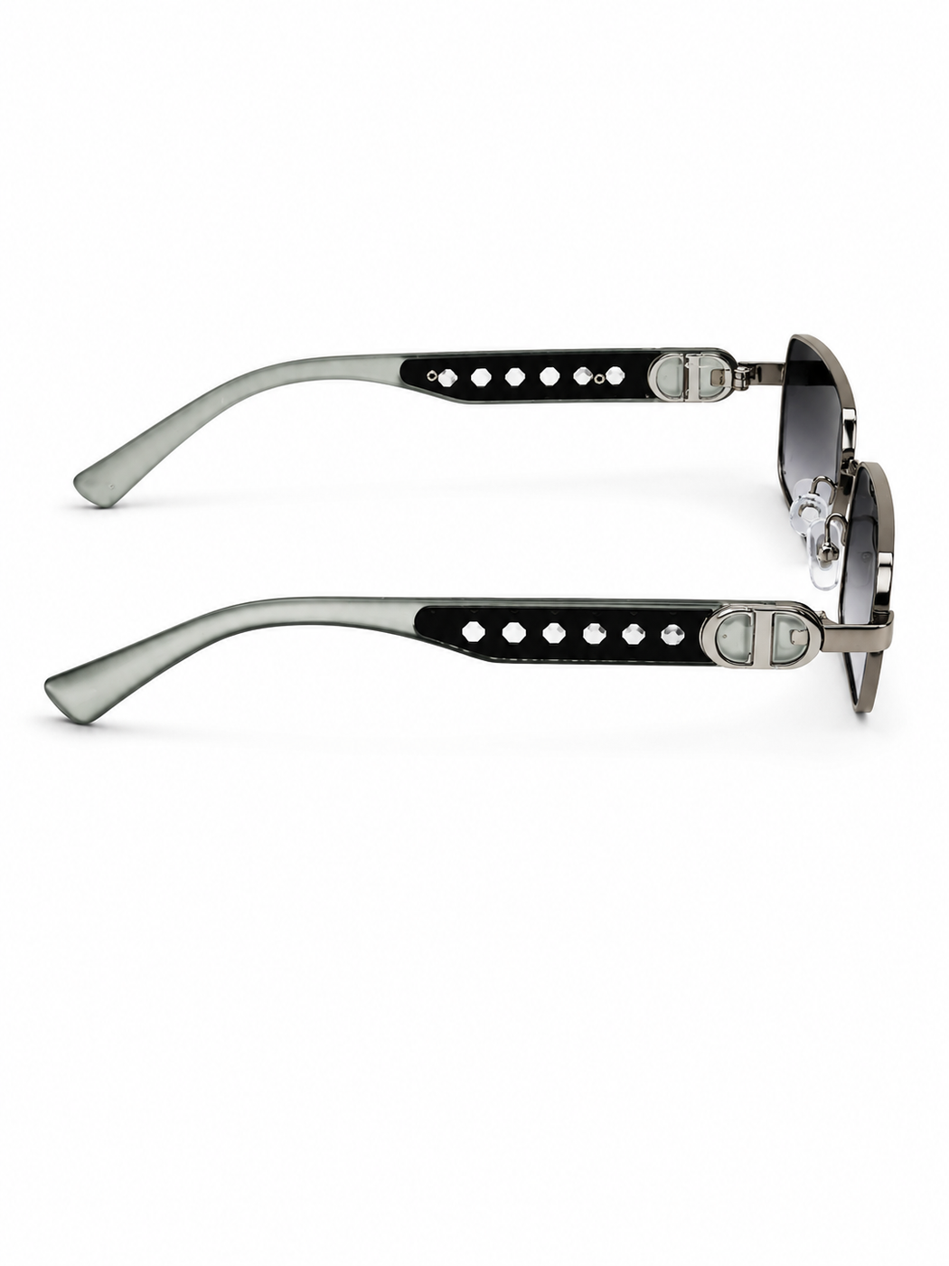 Dior – 23575 - 55 – Grey – Metal - Sunglasses – Unisex