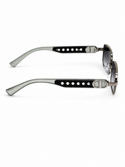 Dior – 23575 - 55 – Grey – Metal - Sunglasses – Unisex