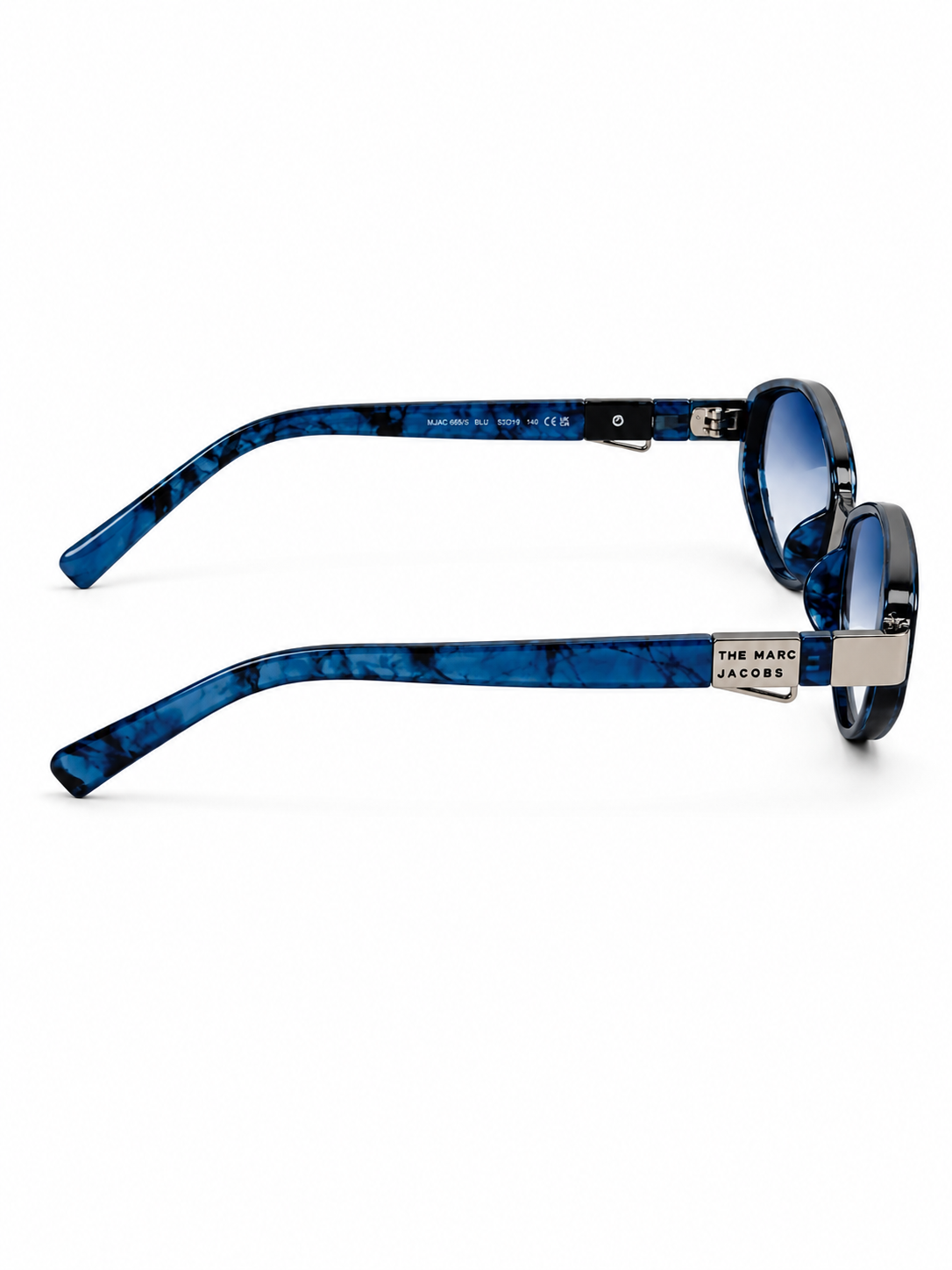 Marc Jacobs – 23582 - 56 – Silver Blue – Acetate - Metal - Sunglasses – Unisex