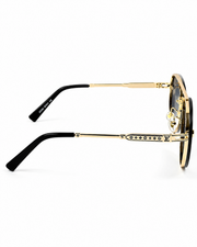 Louis Vuitton – 22296 - 56 – Golden Black – Metal - Sunglasses – Unisex
