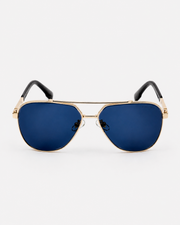 Gucci – 23394 - 61 – Golden Black – Metal - Sunglasses – Unisex