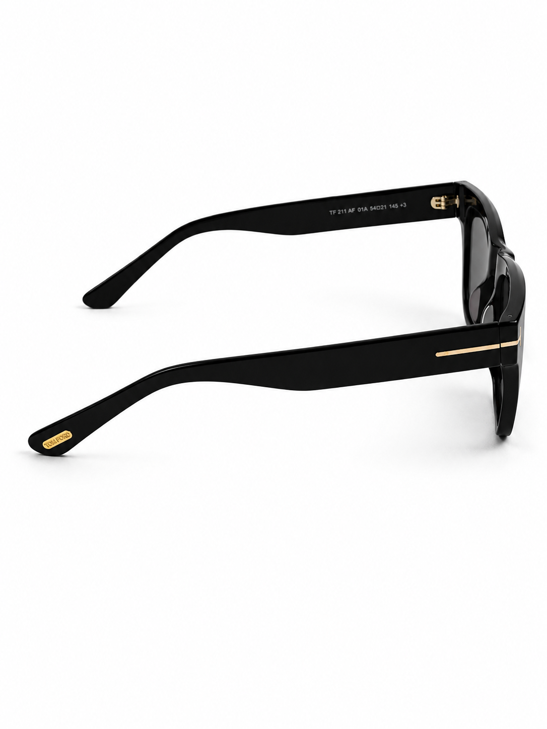 Tom Ford – 1304 - 53 – Black – Acetate - Sunglasses – Unisex - Premium