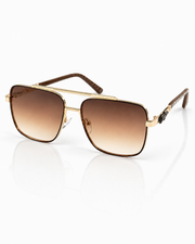 Cartier – 5036 - 52 – Golden Brown – Metal - Sunglasses – Unisex