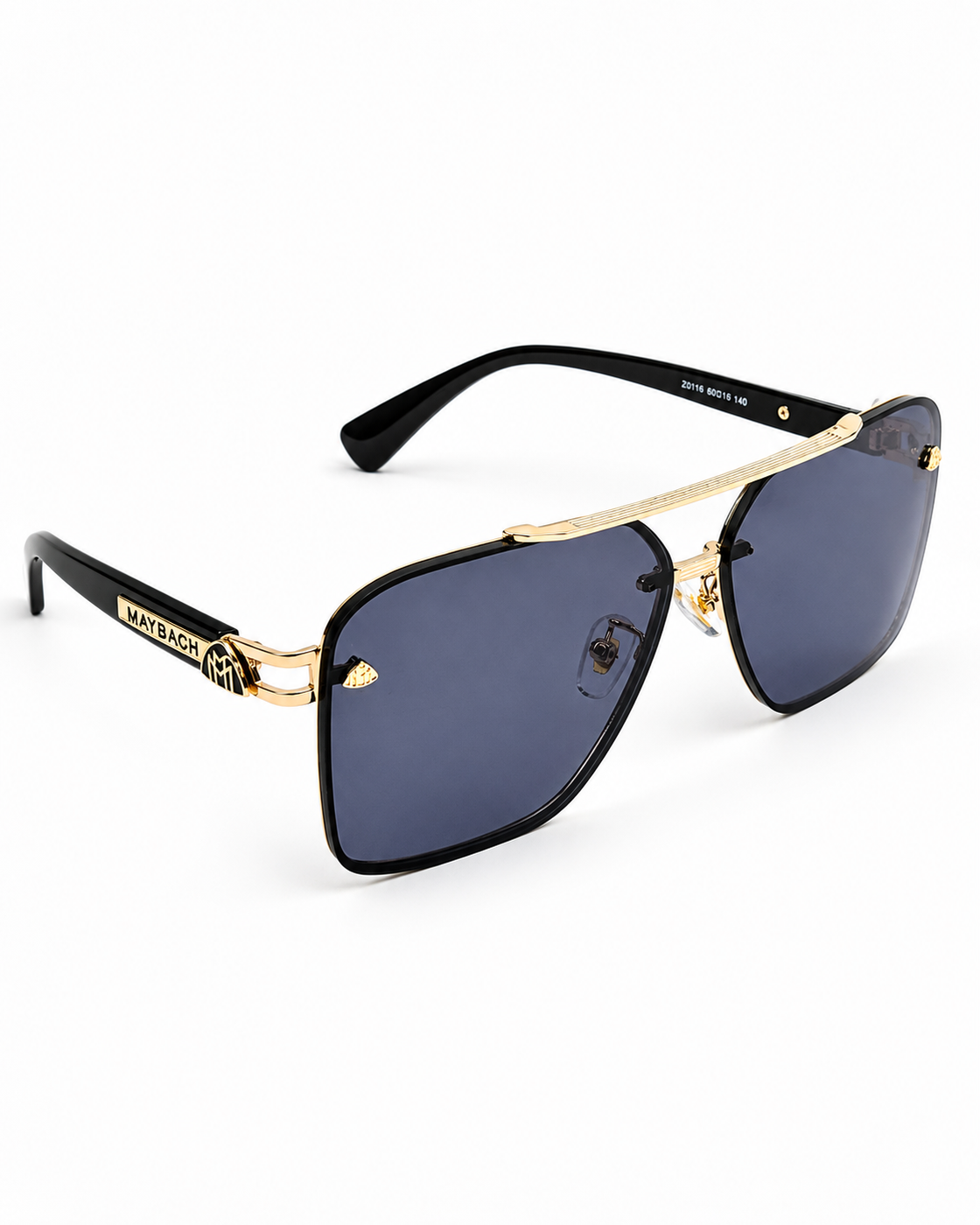 Maybach – 22384 - 59 – Golden Black – Metal - Sunglasses – Unisex
