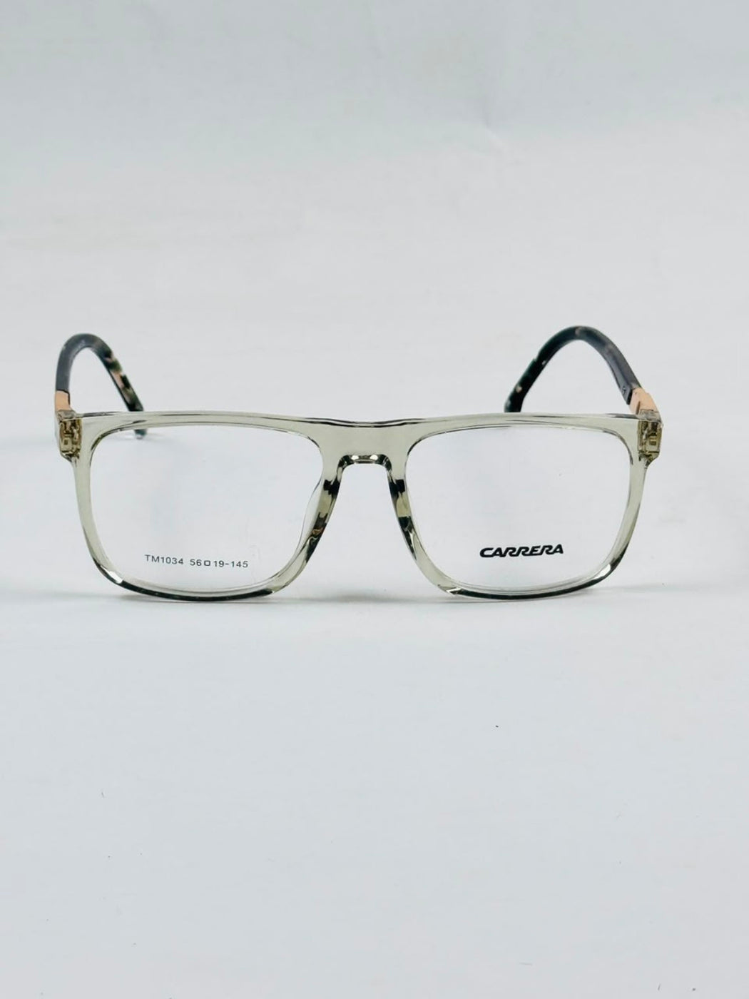 Carrera – 1038 - 58 – Transparent Green – Acetate - Optics – Unisex - Premium