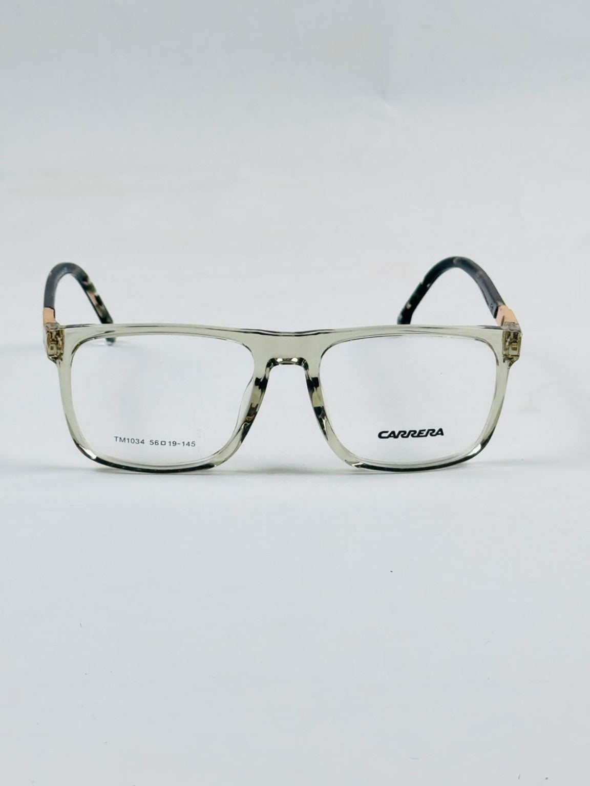 Carrera – 1038 - 58 – Transparent Green – Acetate - Optics – Unisex - Premium