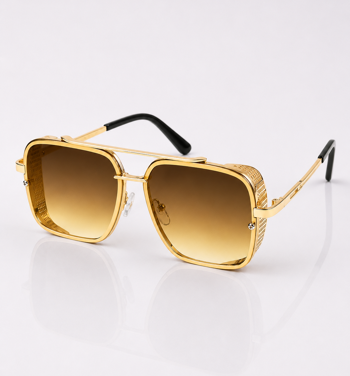 Dita – 77 - 48 – Golden Brown – Metal - Sunglasses – Unisex