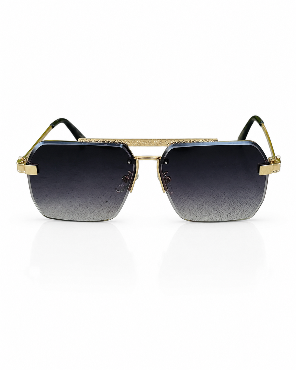 Louis Vuitton – 2a71 - 56 – Black – Metal - Sunglasses – Unisex