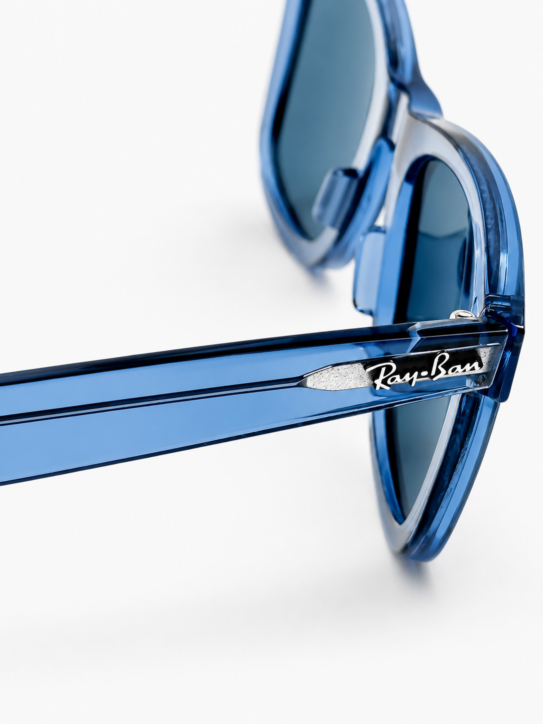 RayBan – 2140 – 50 – Blue Black – Acetate- Sunglasses – Unisex - Premium