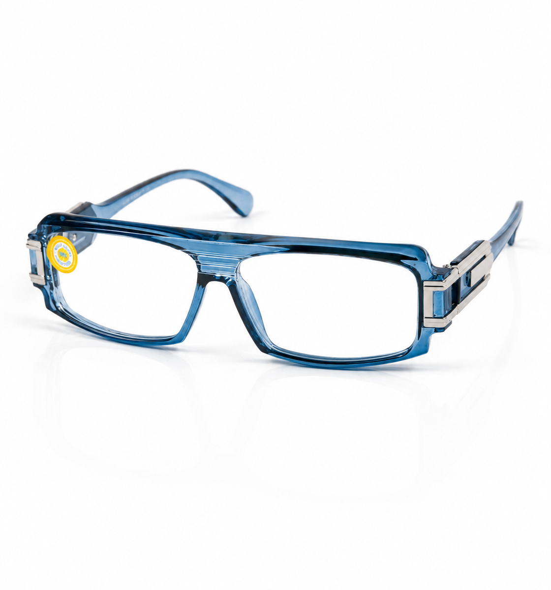 Cazal – 8802 - 60 – Blue – Metal - Acetate - Metal - Optics – Unisex