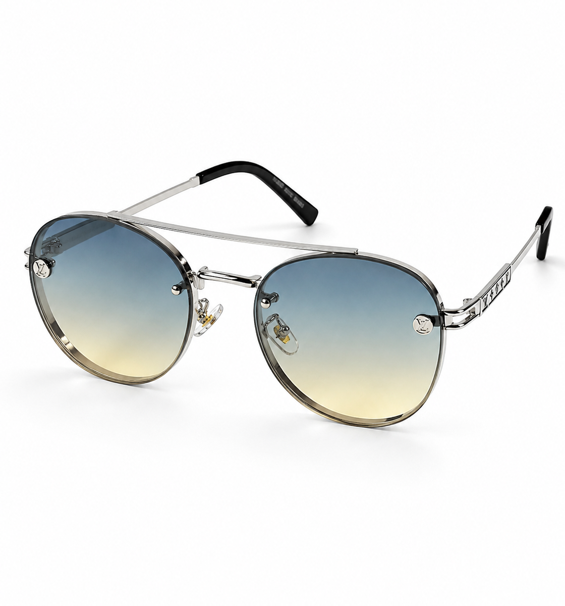 Louis Vuitton – 22296 - 56 – Silver Multi – Metal - Sunglasses – Unisex