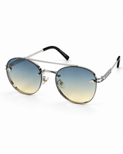 Louis Vuitton – 22296 - 56 – Silver Multi – Metal - Sunglasses – Unisex