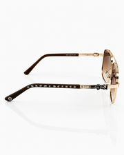 Cartier – 5036 - 52 – Golden Brown – Metal - Sunglasses – Unisex