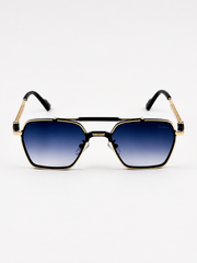 Cartier – 2742 - 55 – Golden Black Gradient – Metal - Sunglasses – Unisex